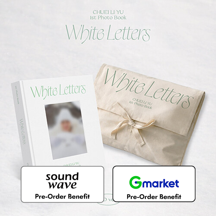 **[Pre-Order] CHUEI LI YU- 1st PHOTO BOOK : WHITE LETTERS (TO ver.) + Pre-Order Benefit
