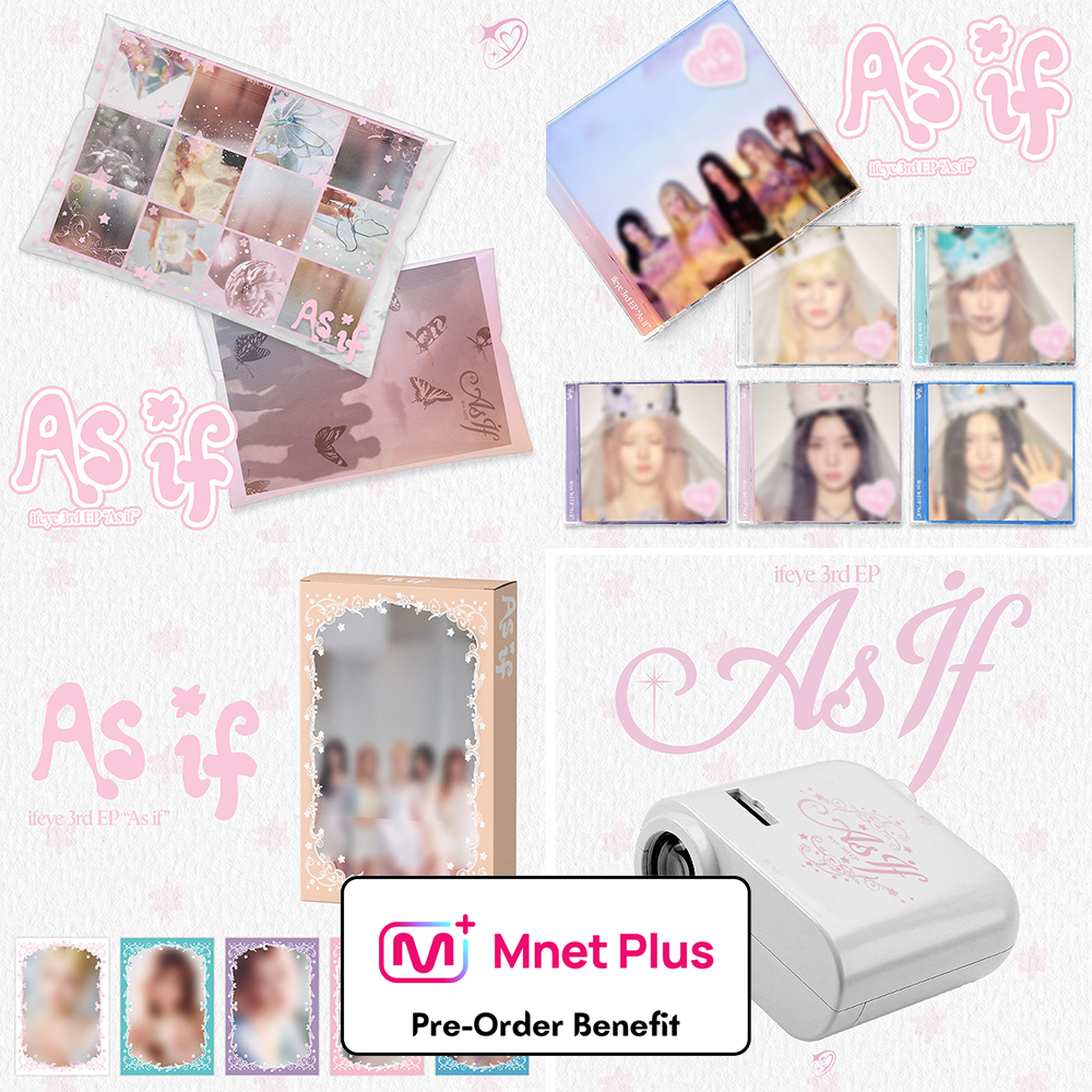 [Pre-Order] ifeye - 3rd EP “As if” +Mnet Plus  Pre-Order Benefit (Choose version)