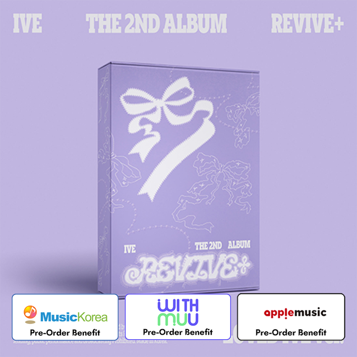 [Pre-Order] IVE - IVE THE 2ND ALBUM REVIVE+ (LOVED IVE  ver.)+Pre-Order Benefit (Choose ver.)