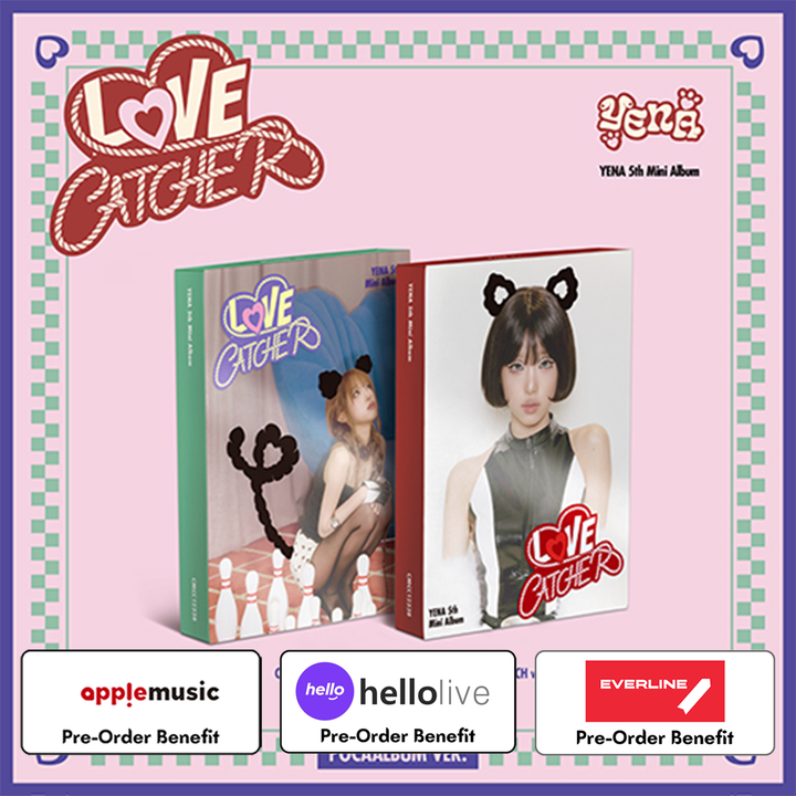 **[Pre-Order] YENA - 5th Mini Album "LOVE CATCHER" (POCAALBUM ver.) + Pre-Order Benefit (Choose version)