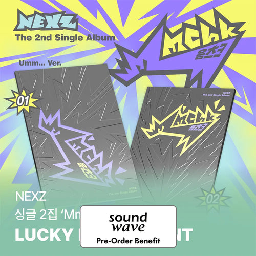 [Pre-Order] NEXZ - [Mmchk] (Umm…ver. / Chk! ver.) + SoundWave LuckyDraw Event R2