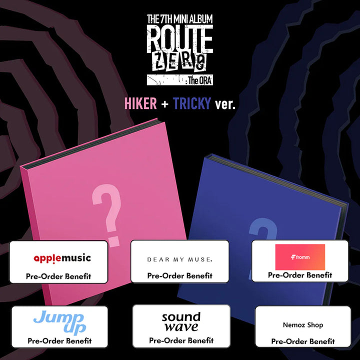 [Pre-Order] Xikers - 7TH MINI ALBUM [ROUTE ZERO : The ORA] (Photobook Ver.) + Pre-Order Benefit (Choose version)