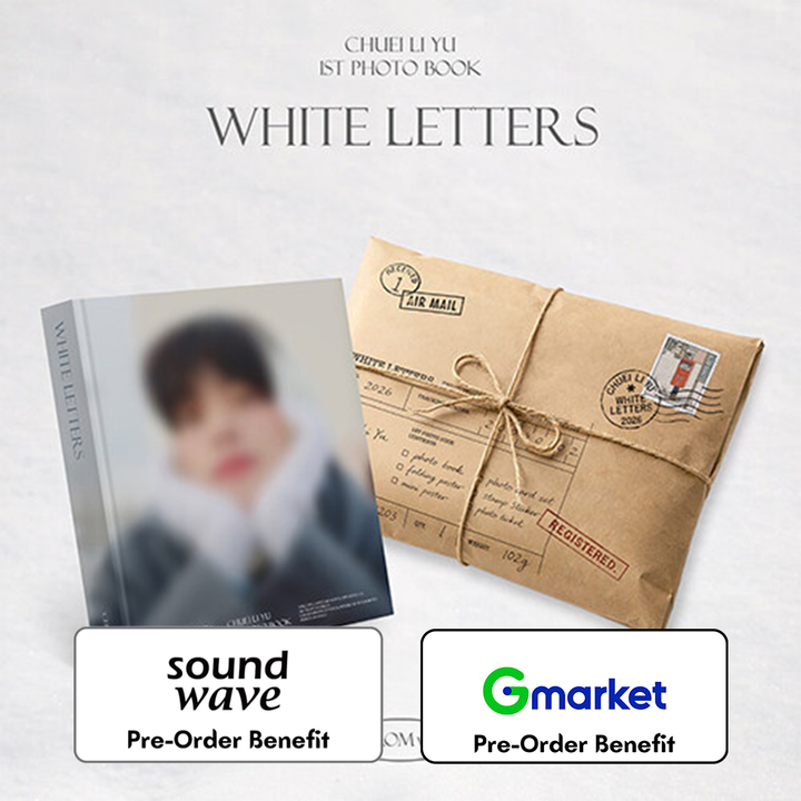 **[Pre-Order] CHUEI LI YU- 1st PHOTO BOOK : WHITE LETTERS (FROM ver.) + Pre-Order Benefit