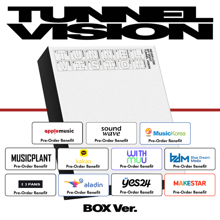 **[Pre-Order] ITZY - "TUNNEL VISION" + Pre-Order Benefit  (Choose Version) (Box Ver.)
