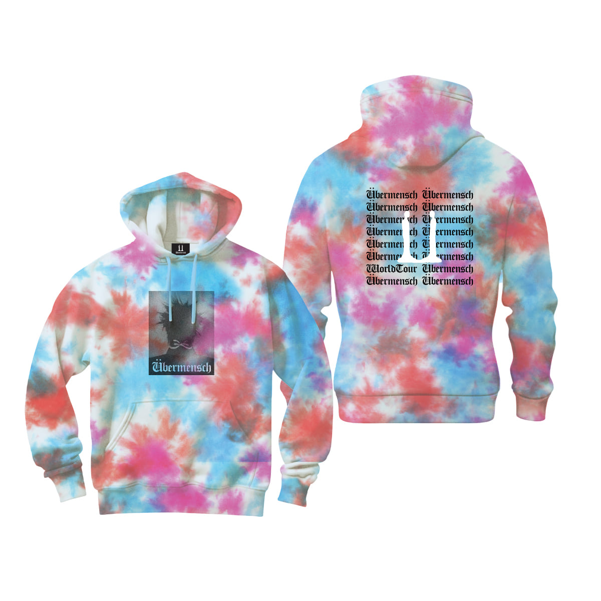 G-DRAGON Übermensch Hoodie Tie-Dye G-Dragon – HALLYUSUPERSTORE
