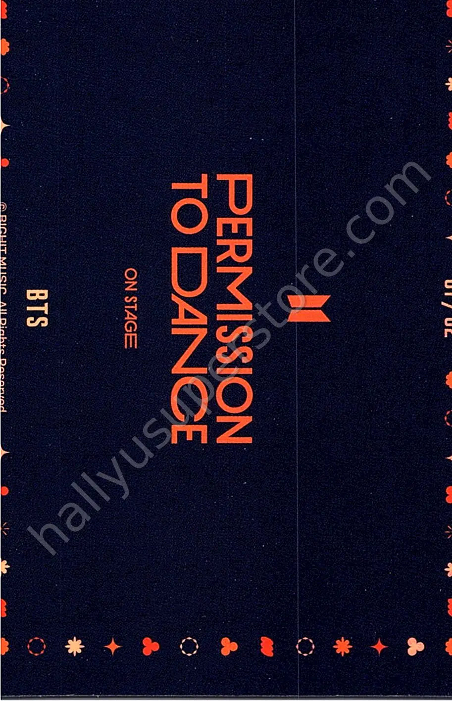 BTS - Unit - PERMISSION TO DANCE ON STAGE - Mini Photo Card