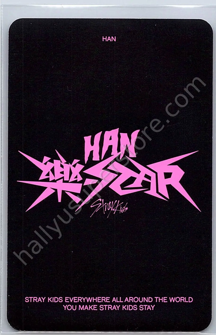 Stray Kids - HAN - Rock-Star album photocard postcard version