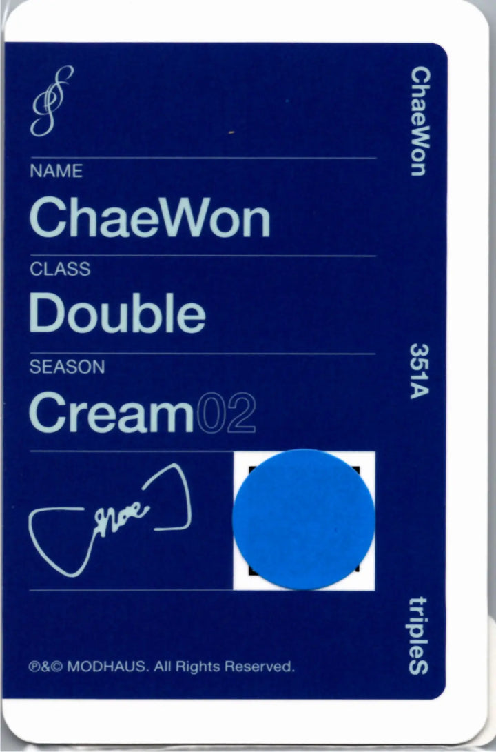 tripleS - tripleS World Tour  <ANDLESS > Cream02 Double Class Objekt (Only ANDLESS) (351A) [UNSCANNED] [26.10.12]