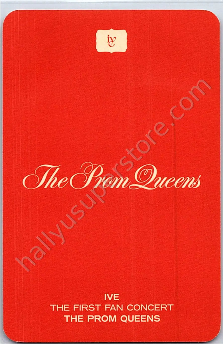 IVE - Rei - IVE - Rei - The Prom Queens: 1st Fan Concert Event trading card selfie version B version