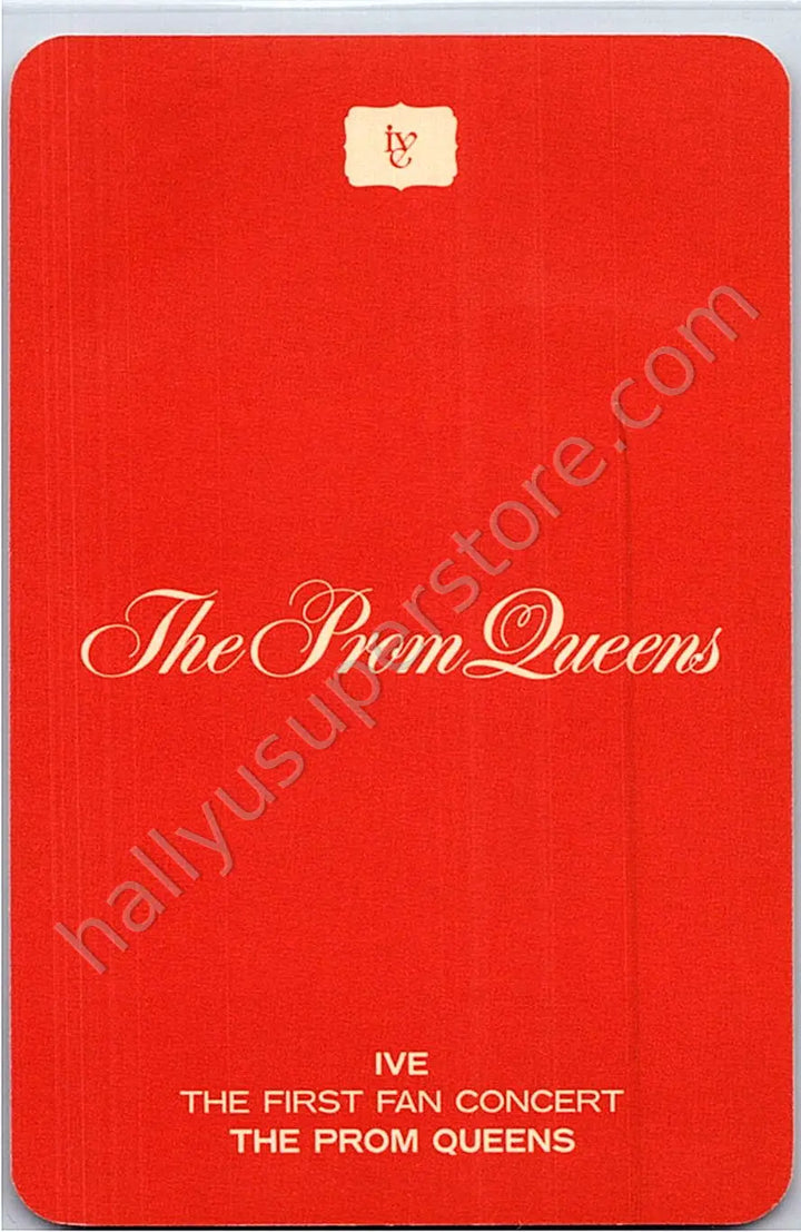IVE - Rei - IVE - Rei - The Prom Queens: 1st Fan Concert Event trading card selfie version B version
