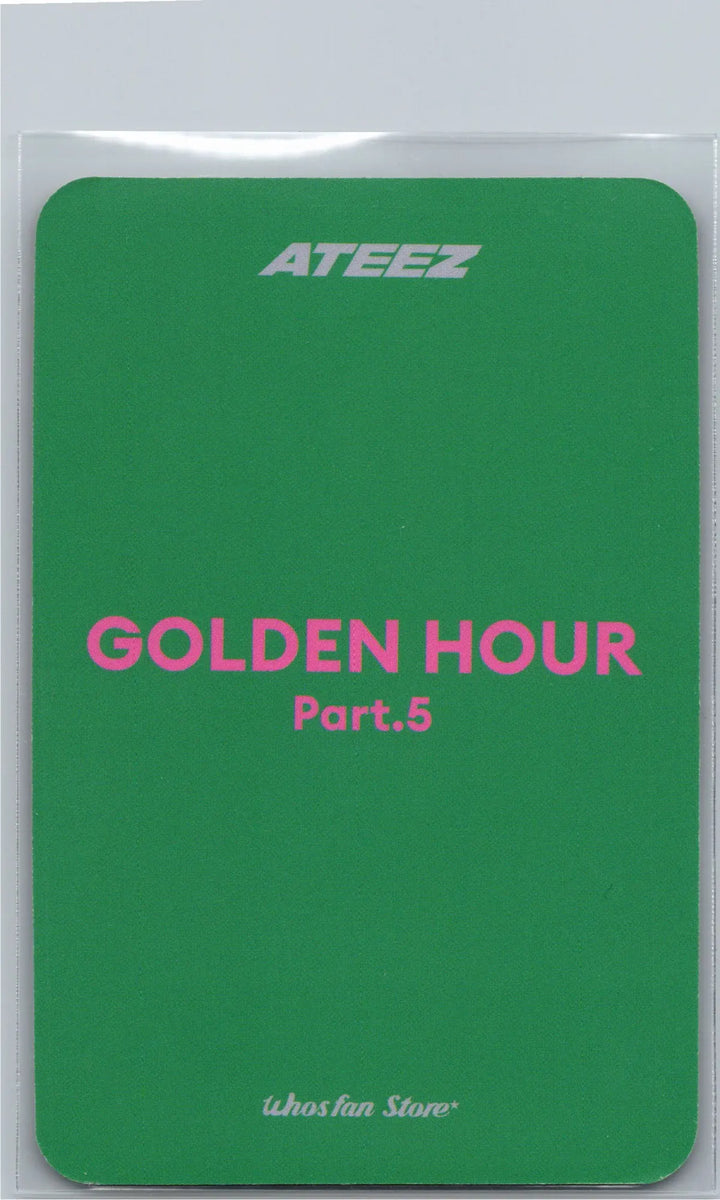 ATEEZ "GOLDEN HOUR : Part.5" - Who&