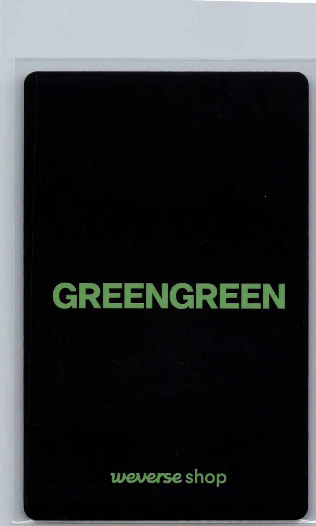 CORTIS "GreenGreen" - Weverse Shop YouTube Gift Event Photocard (Blue Lips MV) [26.07.02]