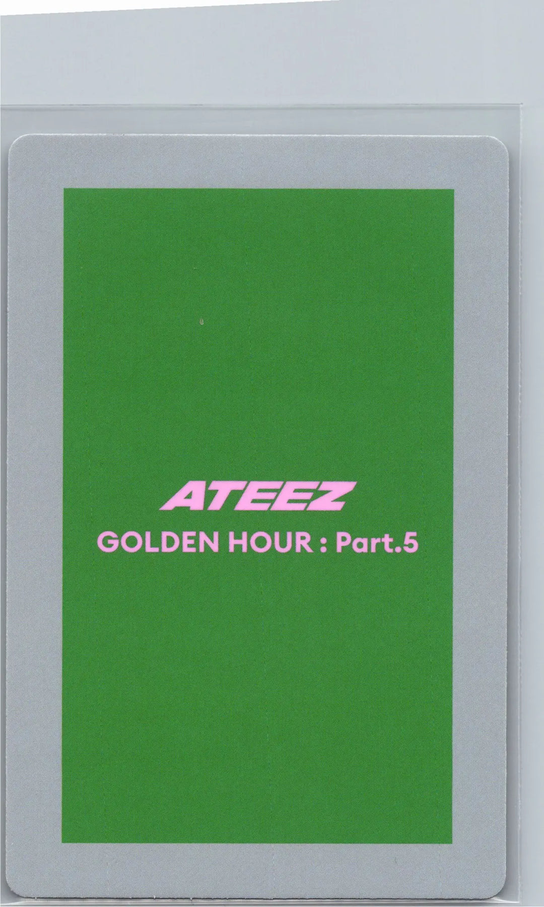ATEEZ "GOLDEN HOUR : Part.5" - Official Photocard (Diary ver.) [26.06.26]