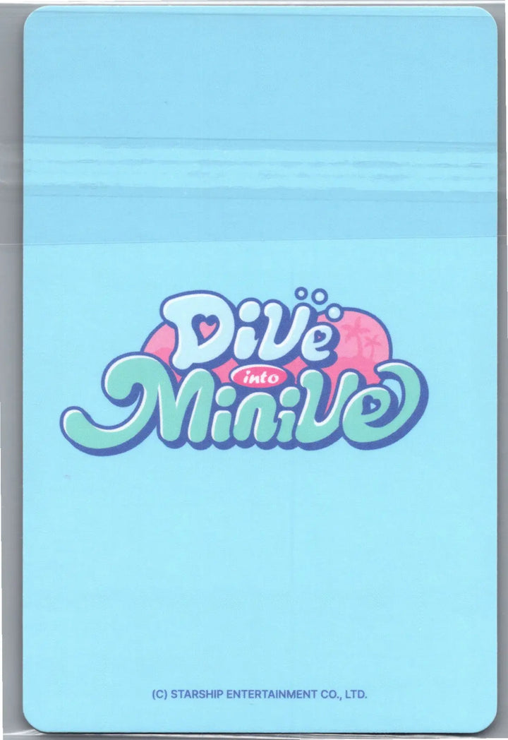 IVE - "Dive into Minive" POP-UP Store Official MD Event Photocard [26.07.30]