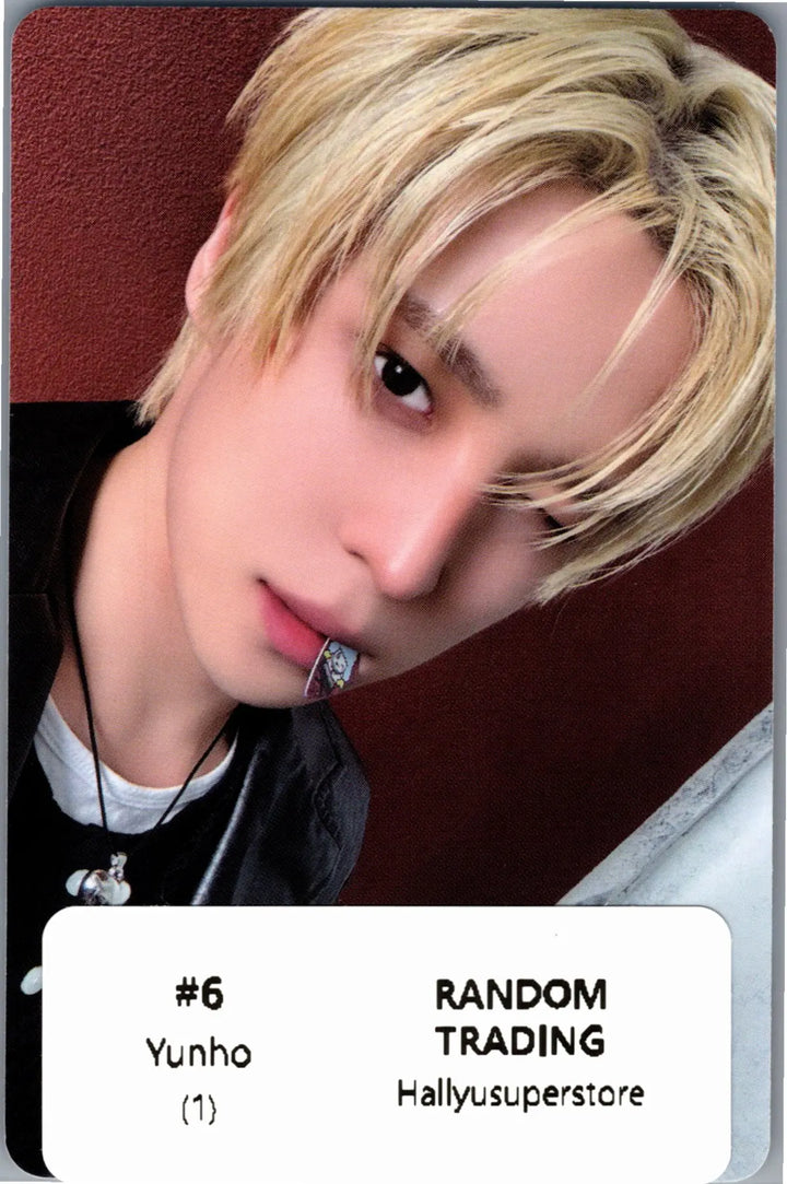 ATEEZ - "MIGHTEEZ Rock The Stage" POP-Store Random Trading Photocard [26.09.18]