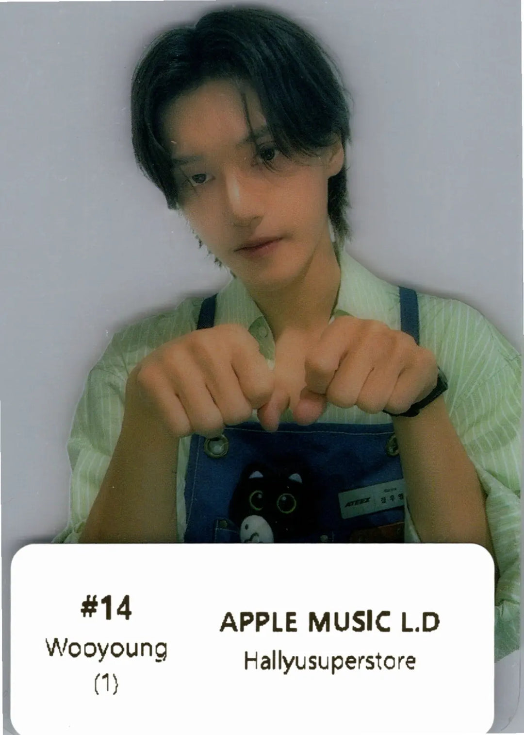 ATEEZ "GOLDEN HOUR : Part.5" - Apple Music Fansign Event Photocard (Digipack Ver.) [26.08.07]