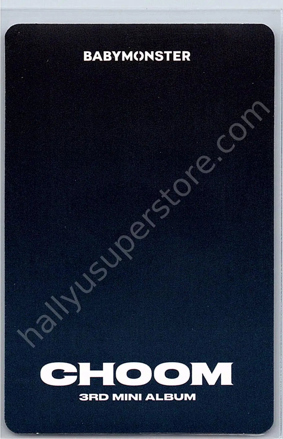 BABYMONSTER - Ruka - CHOOM album photocard metallic version