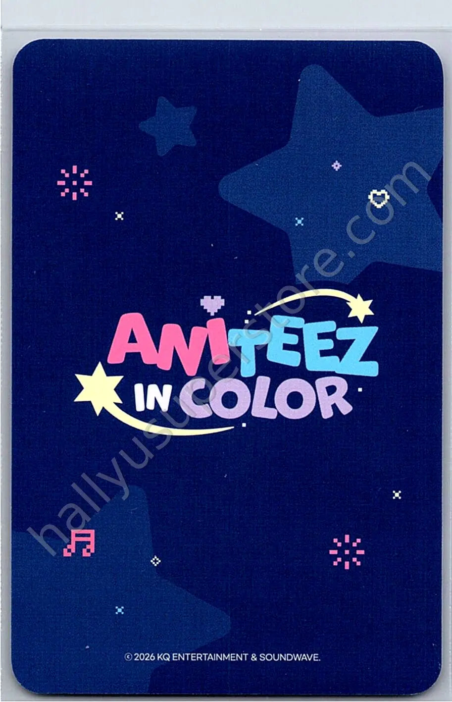 ATEEZ - Mingi - ANITEEZ IN COLOR trading card