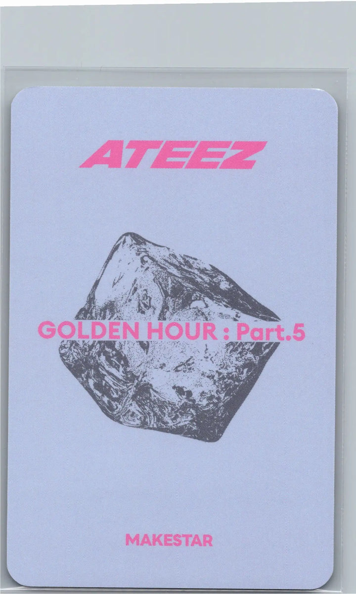 ATEEZ "GOLDEN HOUR : Part.5" - Makestar Pre-Order Benefit Photocard (CDP Ver.) [26.07.08]