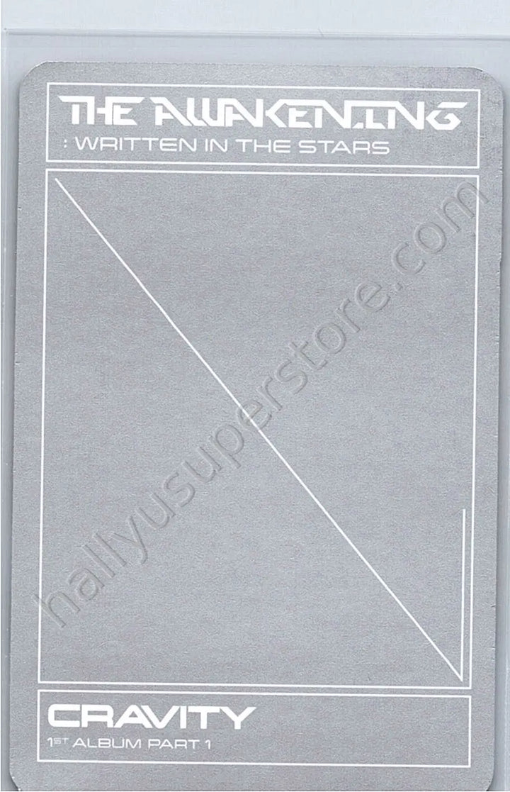 CRAVITY - Jungmo - CRAVITY - Hyeongjun - The Awakening: Written In the Stars Album album photocard awake version