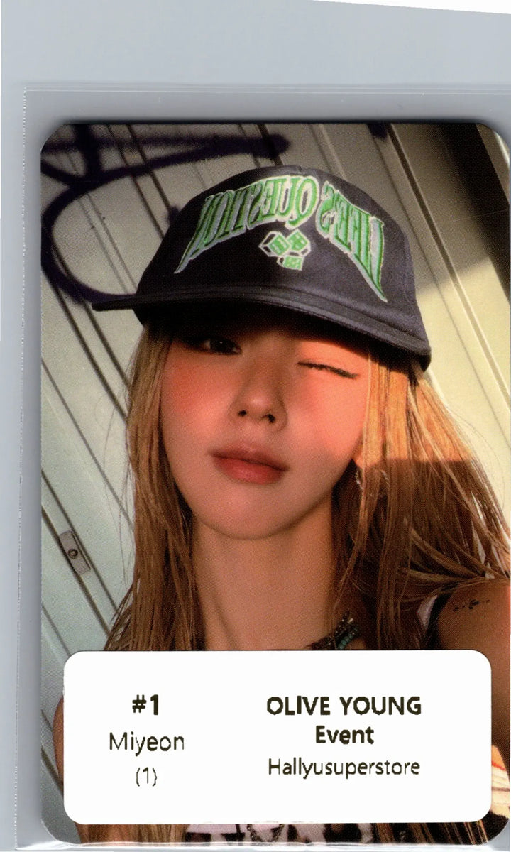 I-DLE "We made" - Olive Young Event Photocard [26.07.07]