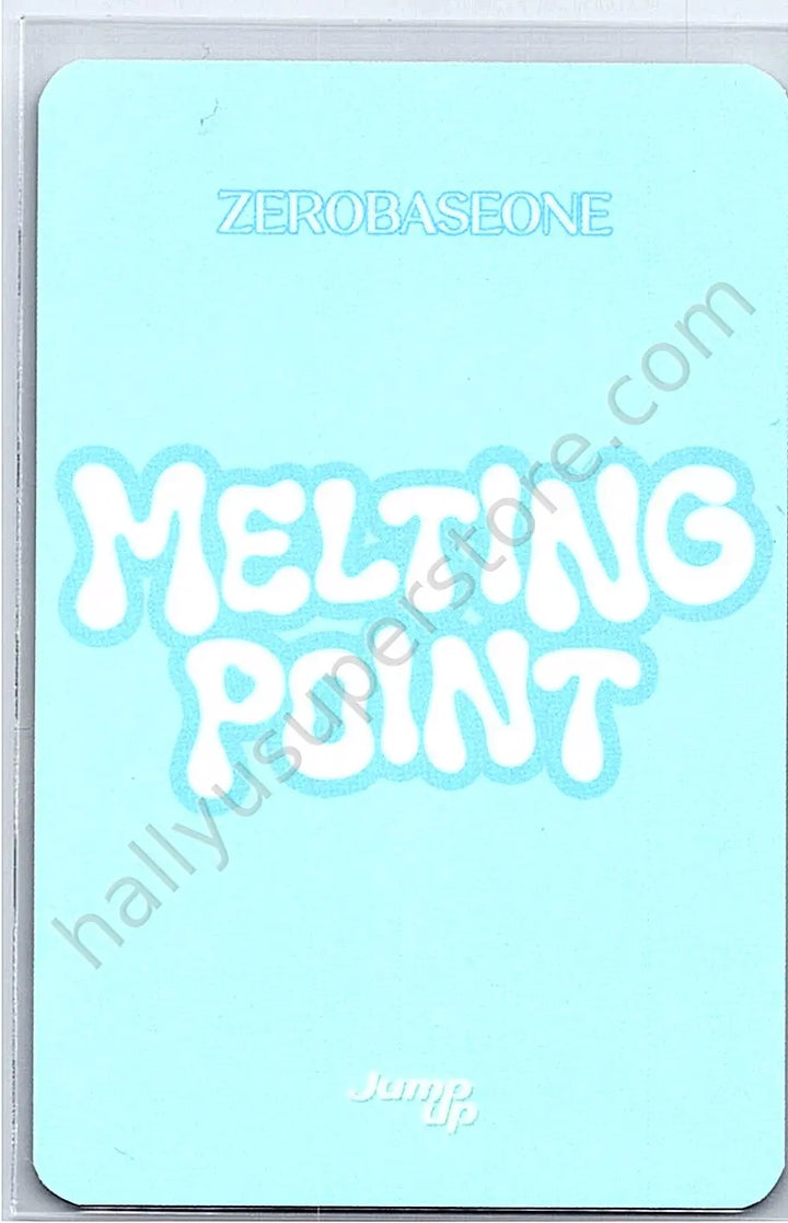 ZEROBASEONE - Hao - Melting Point digipack version jump up lucky draw (LD)