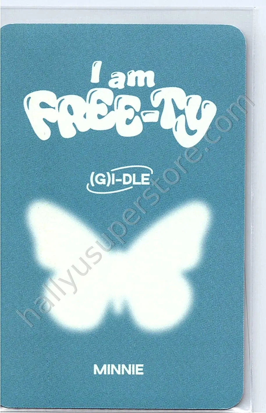 i-dle - Minnie - i-dle - Minnie - I am Free-TY – World Tour Event tour merch merch photocard