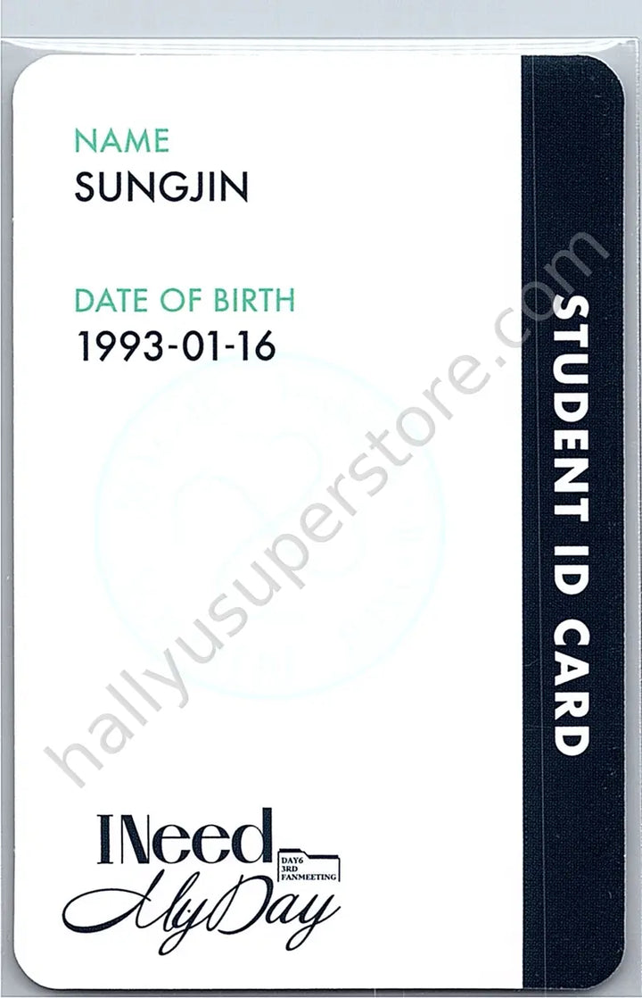 DAY6  - Sungjin - 3RD FANMEETING