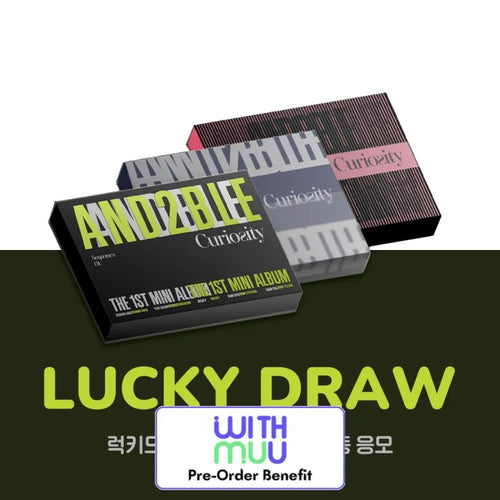 [Pre-Order] AND2BLE - Sequence 01: Curiosity (PhotoBook version) + Withmuu LuckyDraw Event