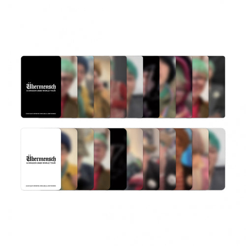 [Pre-Order] G-DRAGON - G-DRAGON 2025 WORLD TOUR IN KOREA (PHOTOCARD PACK)