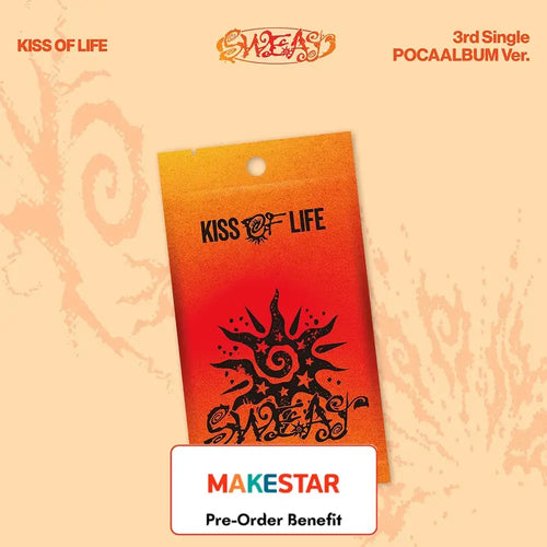 [Pre-Order] KISS OF LIFE - 3rd Single [SWEAT] (POCAALBUM) + MakeStar LUCKY DRAW EVENT