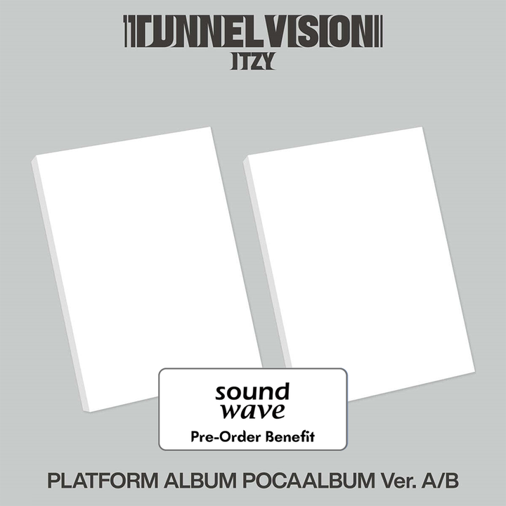 **[Pre-Order] ITZY - "TUNNEL VISION" + Pre-Order Benefit  (Choose Version) (POCAALBUM Ver.)