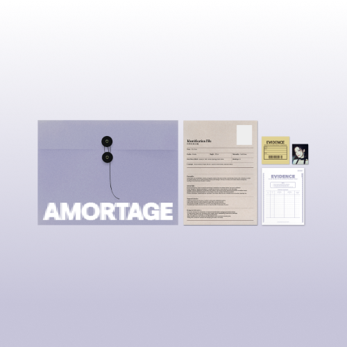 **[Pre-Order] JISOO (of Blackpink) - " AMORTAGE " Official MD [ILE FOLDER + PHOTO SET]