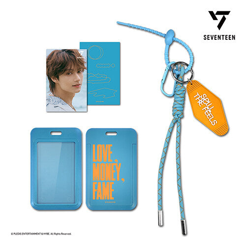 [Pre-Order] Seventeen "SPILL THE FEELS" - 3D lenticular mini card & card holder set Official MD choose member)**