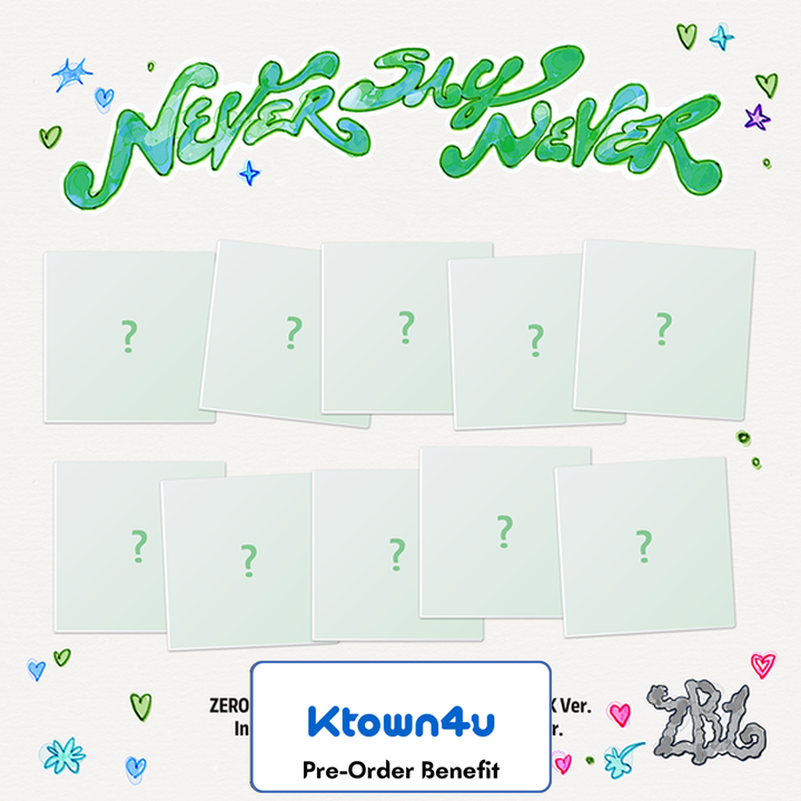 **[Pre-Order] ZEROBASEONE - 1st "NEVER SAY NEVER" +Pre -Order Benefit DIGIPACK Ver.(Random/SET) (Copy)