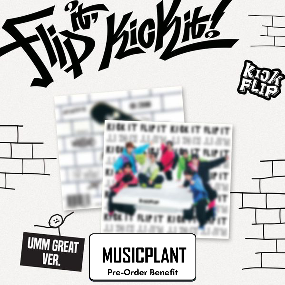 [Pre-Order] KickFlip - Mini 1st "Flip it, Kick it!" + Pre- Order Benefit [UMM GREAT ver.]**