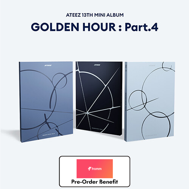 **[Pre-Order]  ATEEZ-GOLDEN HOUR : Part.4 Standard [A+Diary+Z Ver.] (Random/SET)