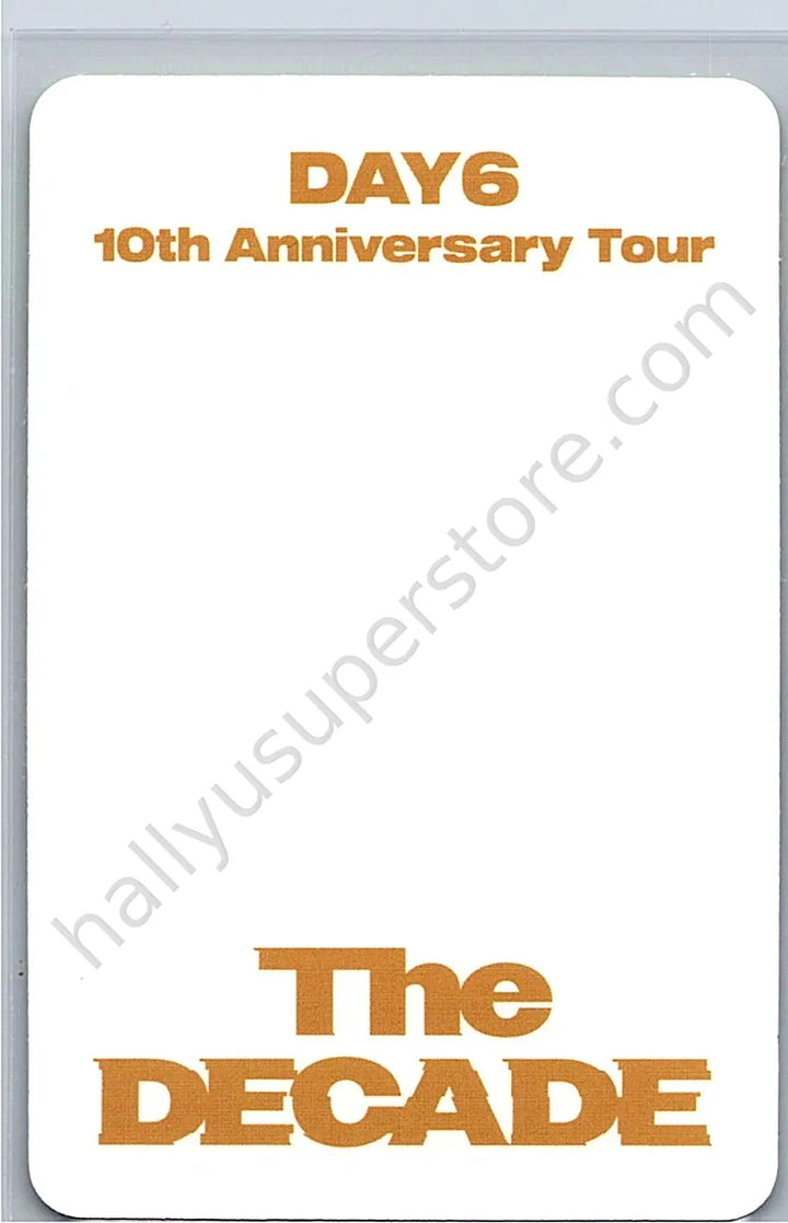 DAY6  - Young K - 10thAnniversaryTour