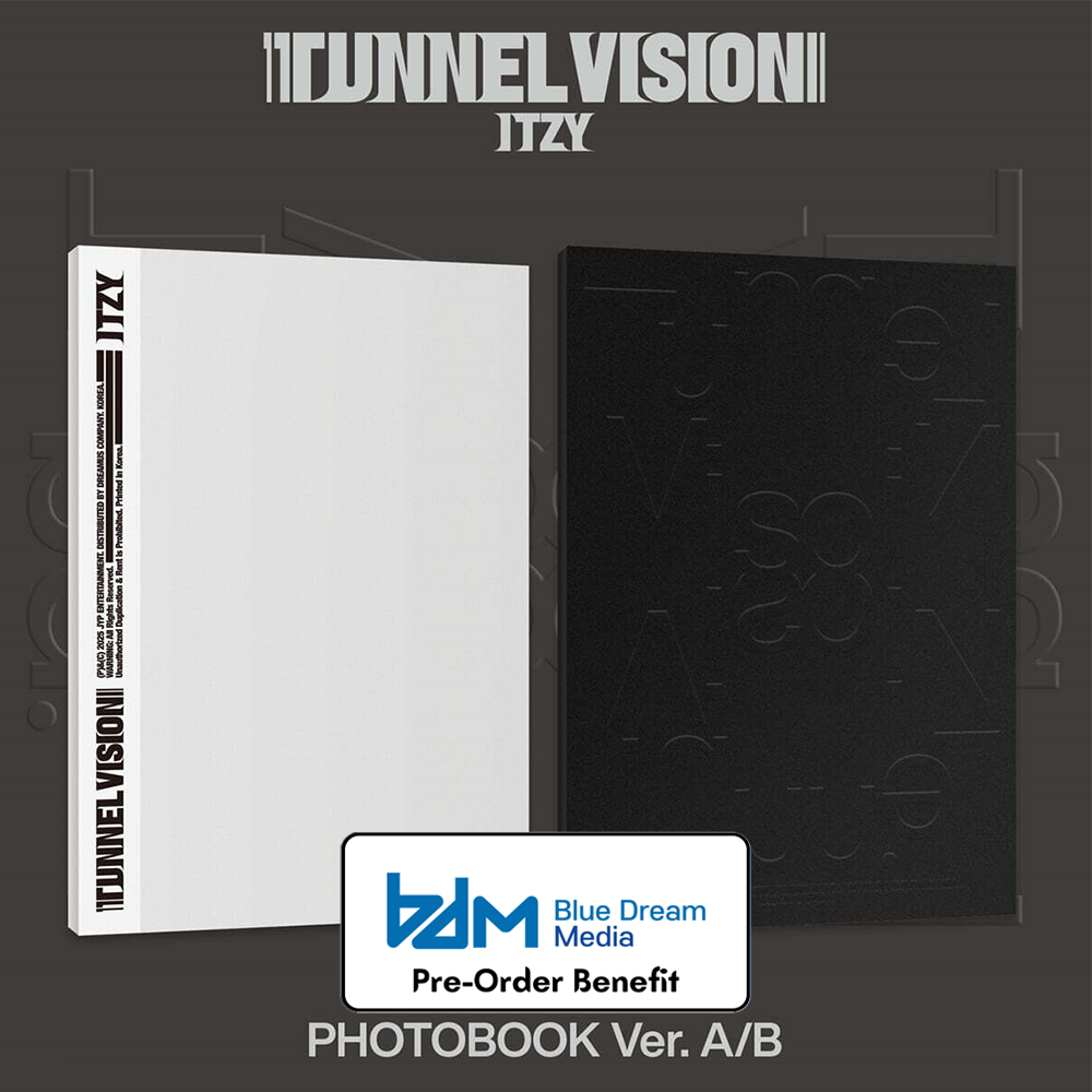 **[Pre-Order] ITZY - "TUNNEL VISION" + Pre-Order Benefit  (Choose Version) (Photobook Ver.)