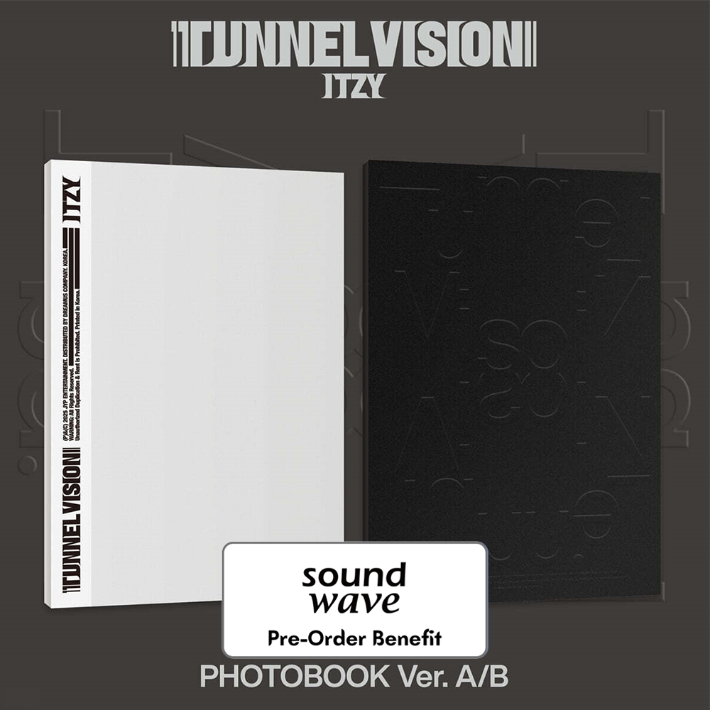 **[Pre-Order] ITZY - "TUNNEL VISION" + Pre-Order Benefit  (Choose Version) (Photobook Ver.)