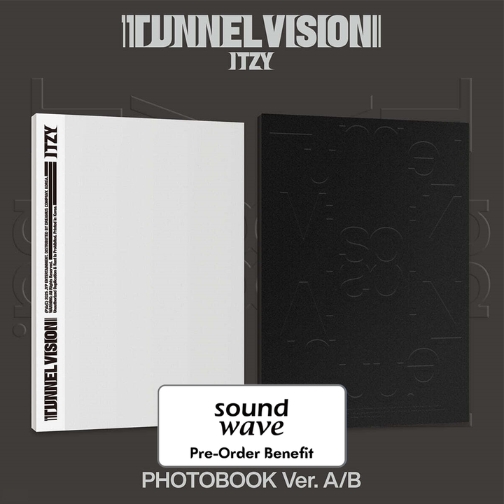 **[Pre-Order] ITZY - "TUNNEL VISION" + Pre-Order Benefit  (Choose Version) (Photobook Ver.)