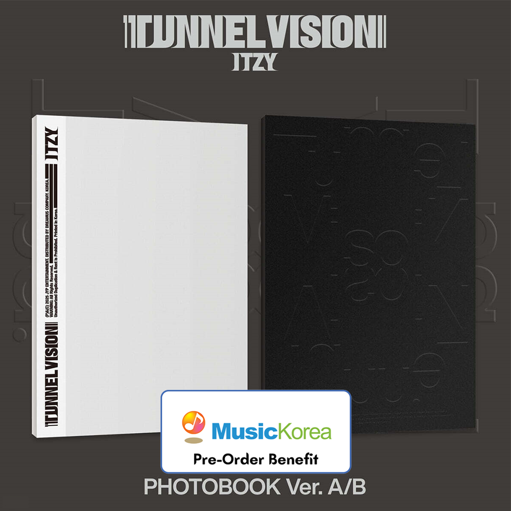**[Pre-Order] ITZY - "TUNNEL VISION" + Pre-Order Benefit  (Choose Version) (Photobook Ver.)