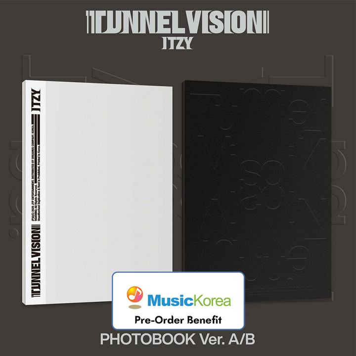 **[Pre-Order] ITZY - "TUNNEL VISION" + Pre-Order Benefit  (Choose Version) (Photobook Ver.)