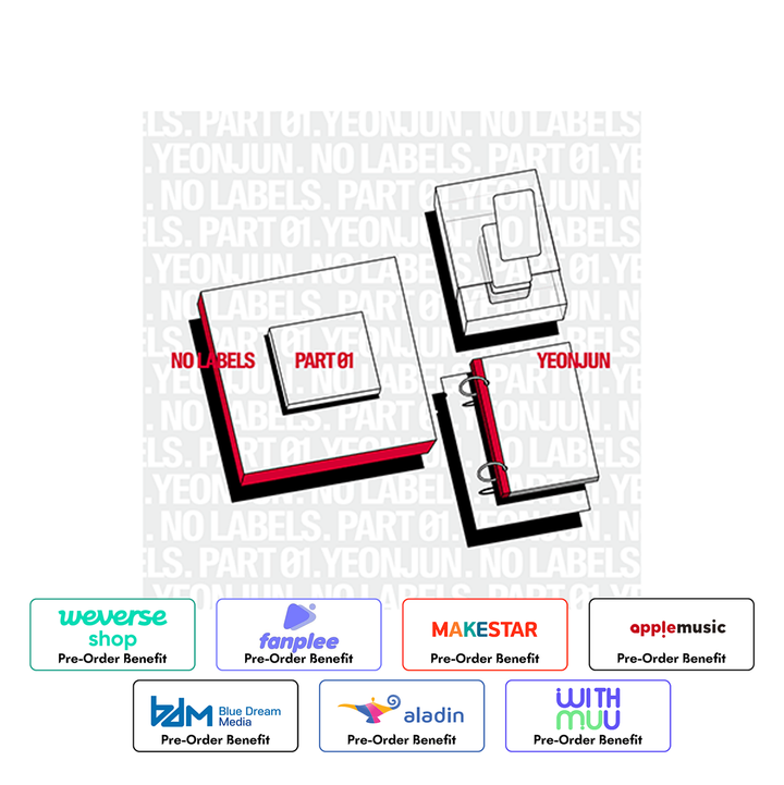 **[Pre-Order]  YEONJUN ( of TXT)  - NO LABELS: PART 01'  + Pre-Order Benefit (Random)