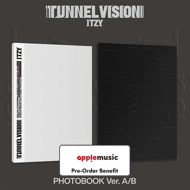 **[Pre-Order] ITZY - "TUNNEL VISION" + Pre-Order Benefit  (Choose Version) (Photobook Ver.)