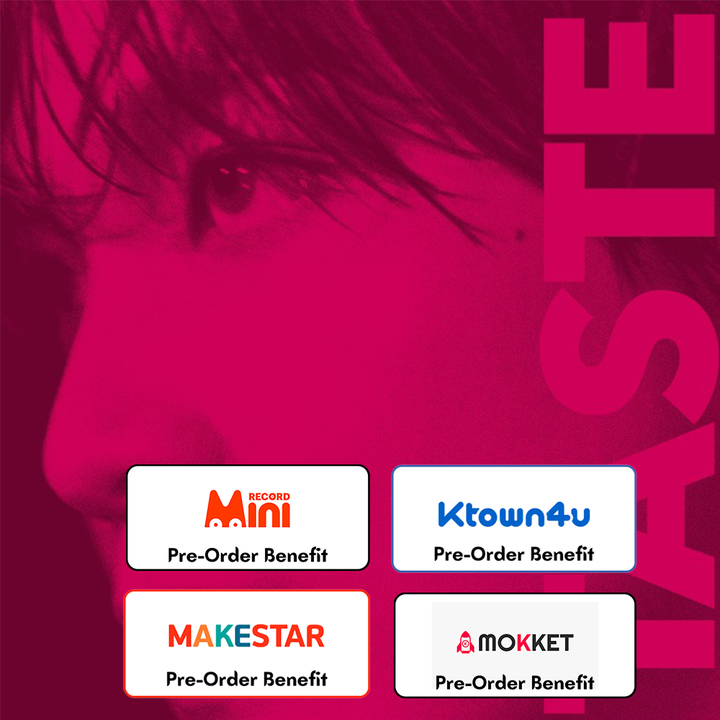 ** [Pre- Other] Haechan (Of NCT) - The 1st Full Album "Taste" + Lucky Draw event Photocards [Savory Ver.](Choose version))