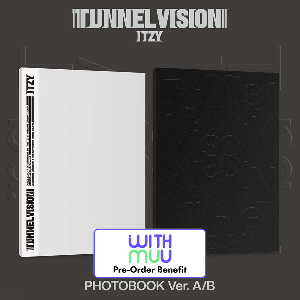 **[Pre-Order] ITZY - "TUNNEL VISION" + Pre-Order Benefit  (Choose Version) (Photobook Ver.)