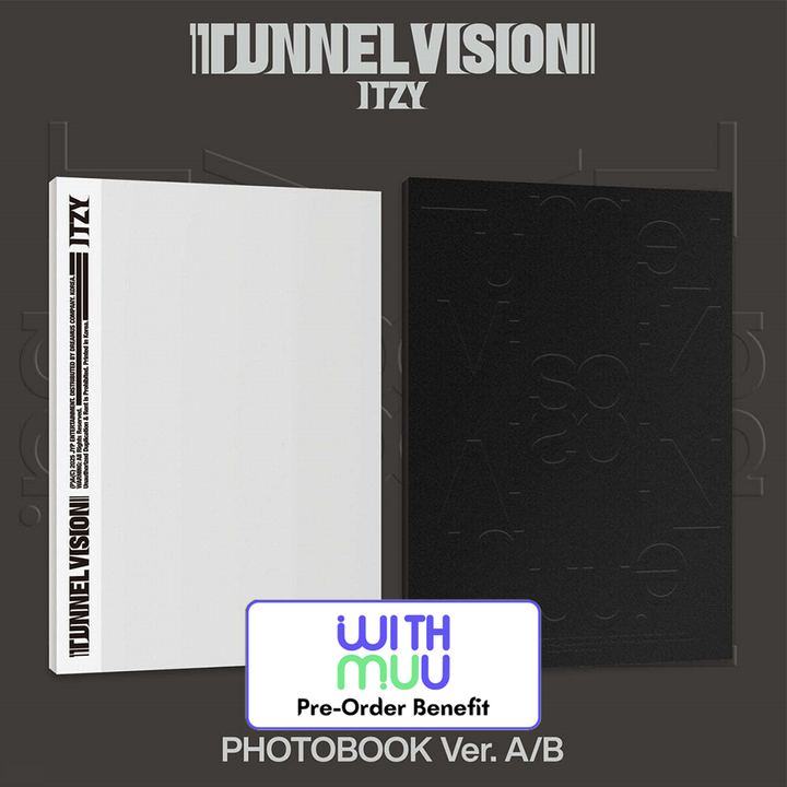 **[Pre-Order] ITZY - "TUNNEL VISION" + Pre-Order Benefit  (Choose Version) (Photobook Ver.)