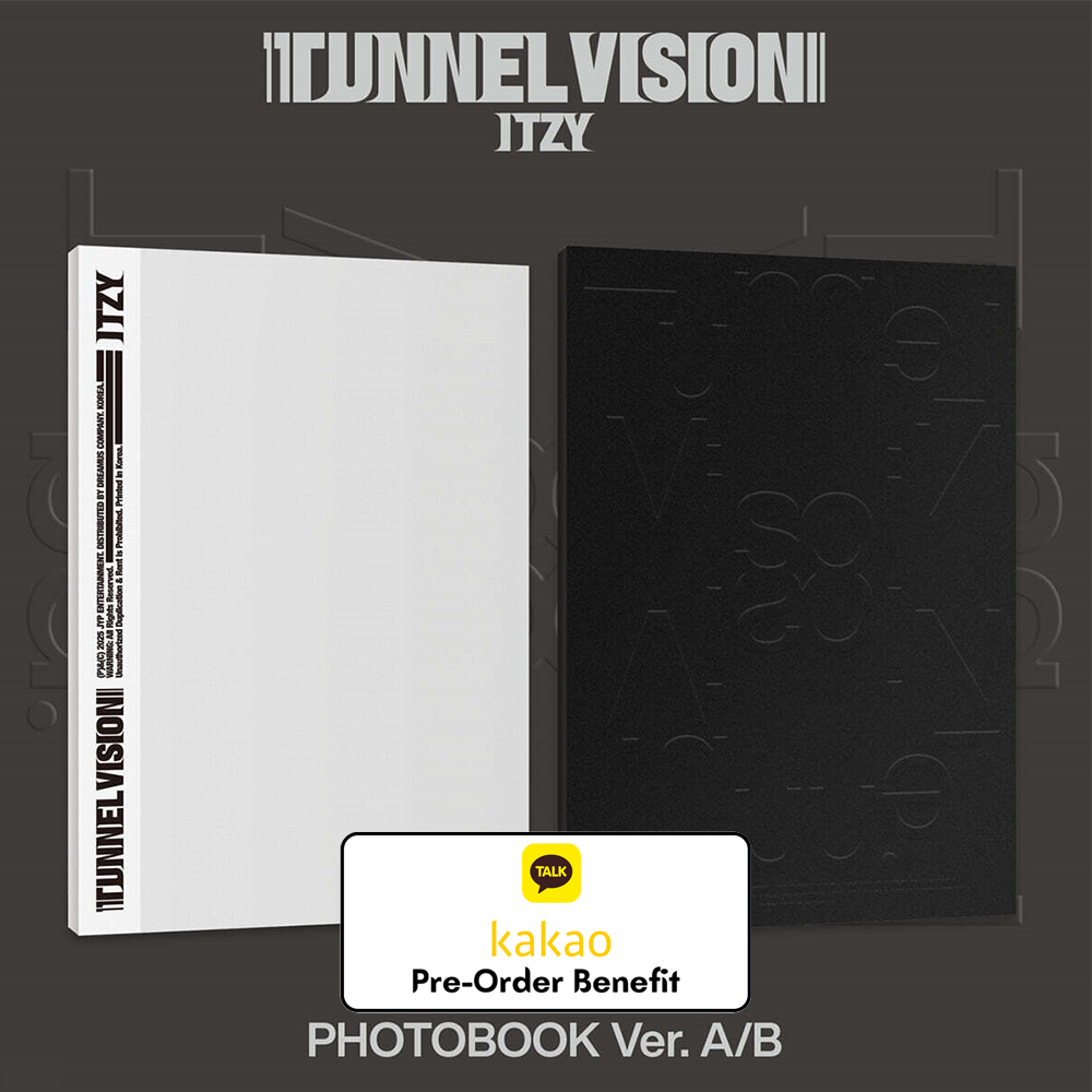 **[Pre-Order] ITZY - "TUNNEL VISION" + Pre-Order Benefit  (Choose Version) (Photobook Ver.)