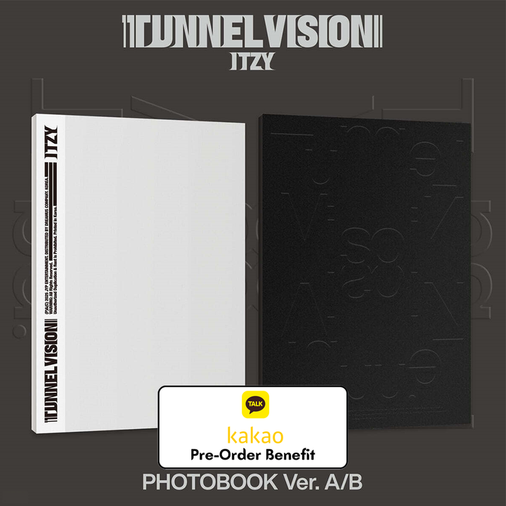 **[Pre-Order] ITZY - "TUNNEL VISION" + Pre-Order Benefit  (Choose Version) (Photobook Ver.)